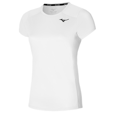 MIZUNO TWO LOOPS 88 TEE WOMEN Undyed White