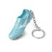 MORELIA II KEY CHAIN Blue / Snow White / Red Brown Satin