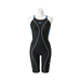 FX / SONIC for swimming race + half suit for WOMEN Black x Turquoise