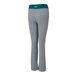 STRETCHY YOGA LONG PANTS WOMEN Heather Grey / Shaded Spruce