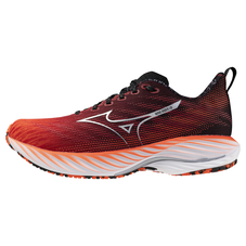 WAVE RIDER 28 AMSTERDAM UNISEX Mizuno Ignition Red / Celebrative Silver / Black
