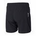 BRUSH PRINT RUNNING SPLIT SHORTS MEN Black