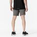 MULTI POCKET RUNNING SHORTS UNISEX (SLIM FIT) Cast Charcoal