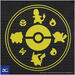 POKEMON SHOE CASE Black / Yellow