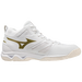 MIZUNO DYNABLITZ MID UNISEX White / Gold / Snow White