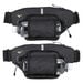 2WAY WAIST POUCH CR Black