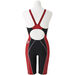 MX / SONIC α half suit for swimming WOMEN Black / Red