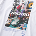 SHORT SLEEVE BACK GRAPHIC TEE UNISEX White