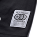 SHORT SLEEVE MONOCHROME TEE UNISEX Black