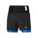 MULTI POCKET 2 IN 1 SHORT MEN Black / Turkish Sea