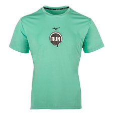 RUN POCKET TEE MEN Beach Glass