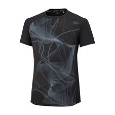 AURORA DRY AEROFLOW PREMIUM TEE MEN Black