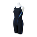 EXER SUITS HALF SUIT FOR SWIMMING PRACTICE WOMEN Black / Blue