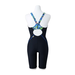 EXER SUITS HALF SUIT FOR SWIMMING PRACTICE WOMEN Black / Blue