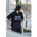 SHORT SLEEVE GRAPHIC TEE UNISEX Black