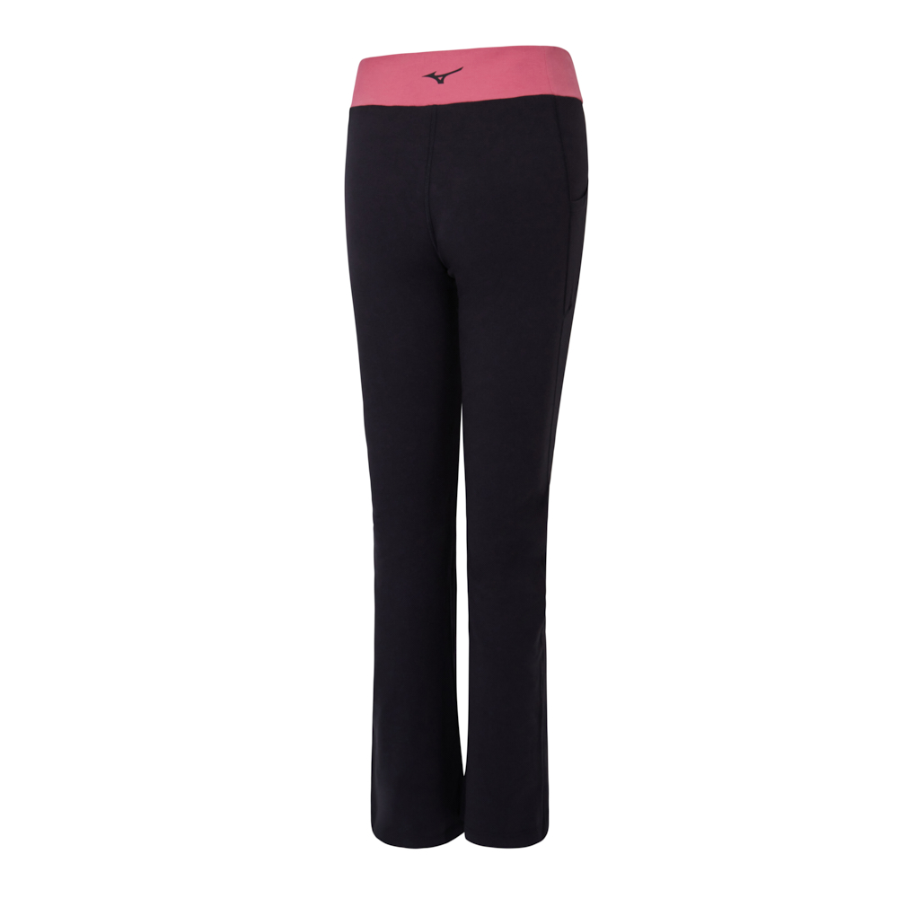 STRETCHY YOGA LONG PANTS WOMEN Black / Rose