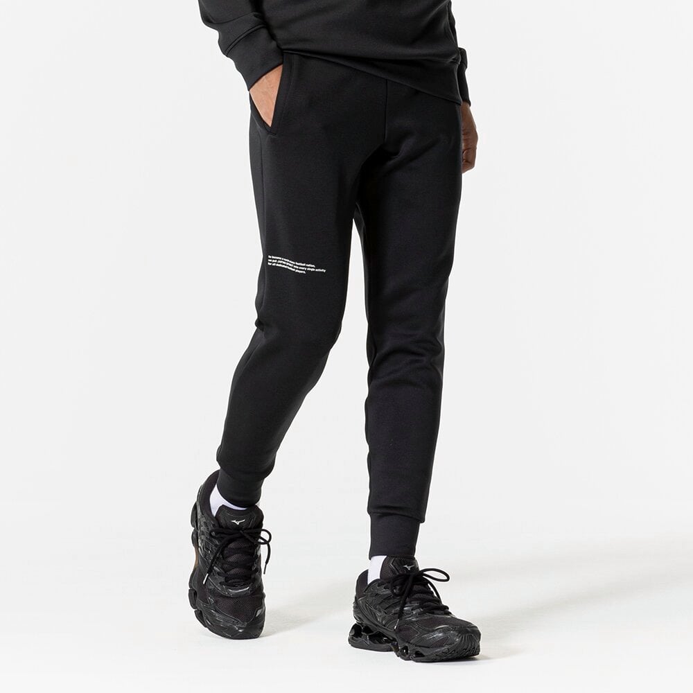 STRETCH SWEAT JOGGER PANTS UNISEX Black