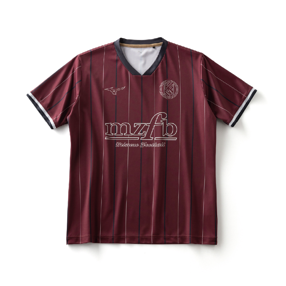 MZFB STRIPED TEE UNISEX Bordeaux