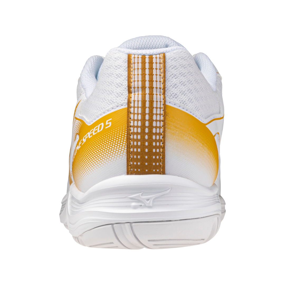 CYCLONE SPEED 5 UNISEX White / MP Gold