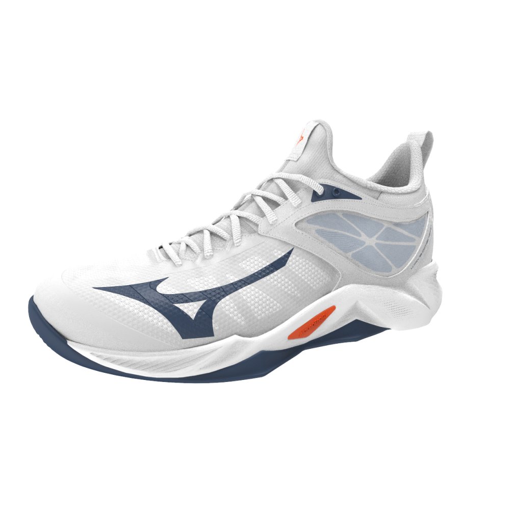 WAVE DIMENSION UNISEX White / Dark Denim / Blue Jasper