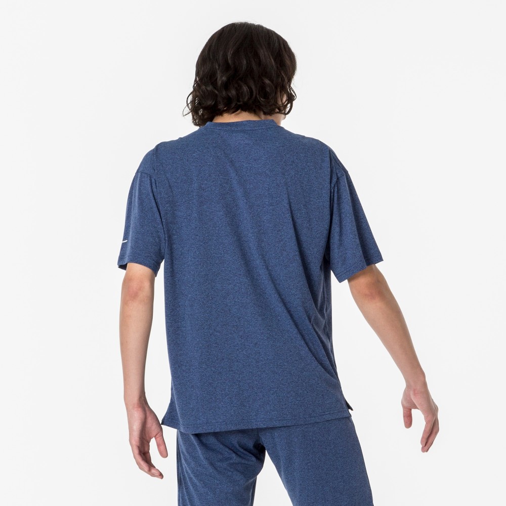 QUICK DRY LOOSE FIT TEE UNISEX Estate Blue