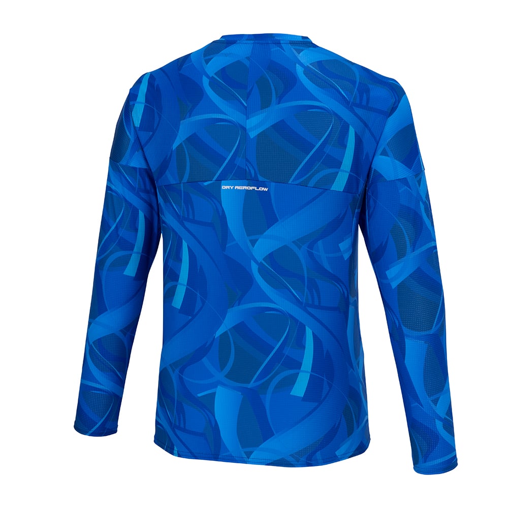 DRY AEROFLOW TEE (LONG SLEEVE) MEN Directoire Blue