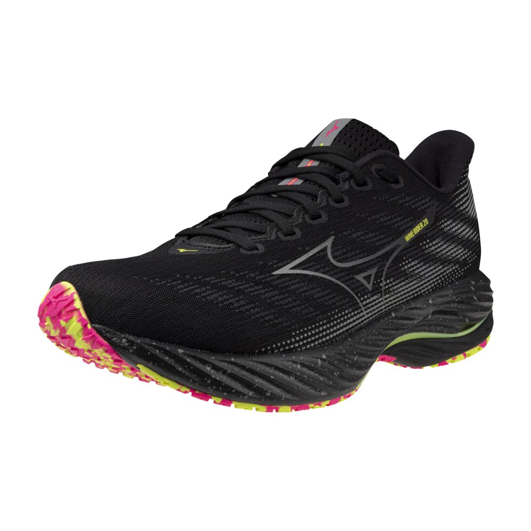 WAVE RIDER 28 UNISEX Black / Silver / Sunny Lime