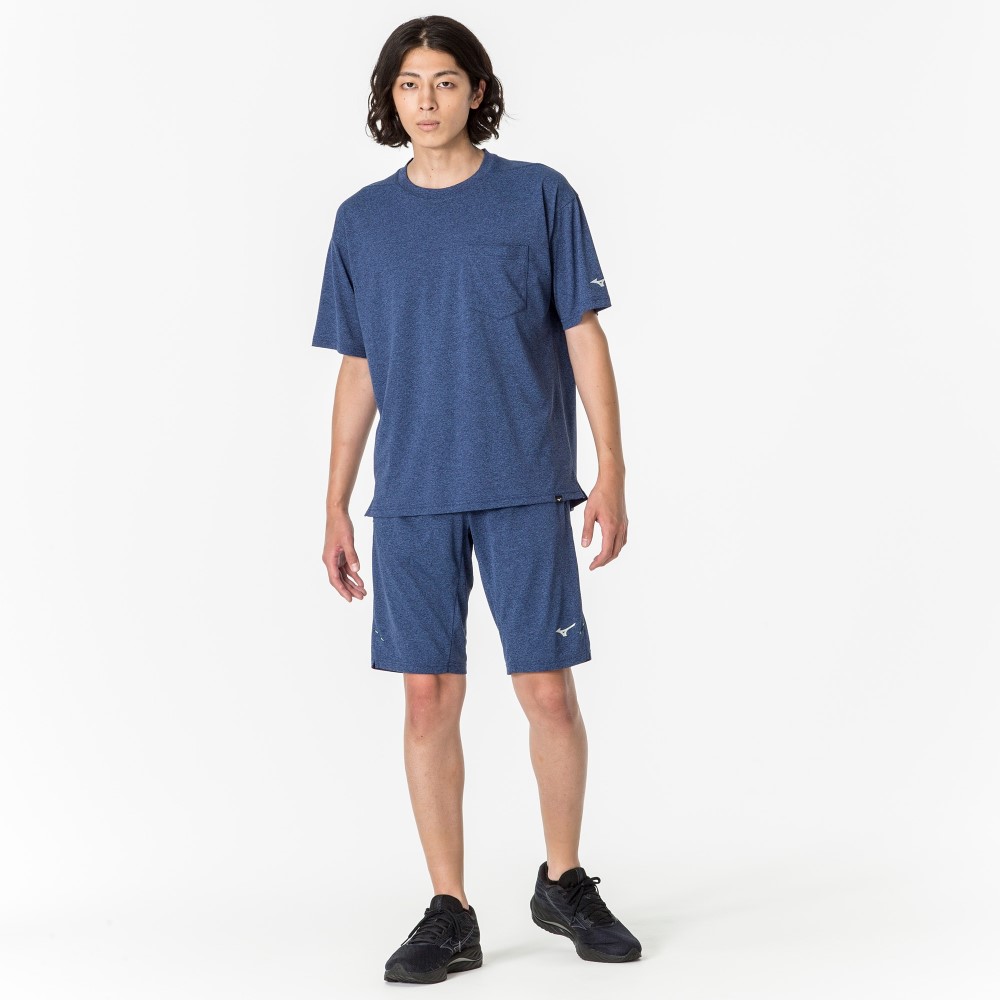 QUICK DRY LOOSE FIT TEE UNISEX Estate Blue