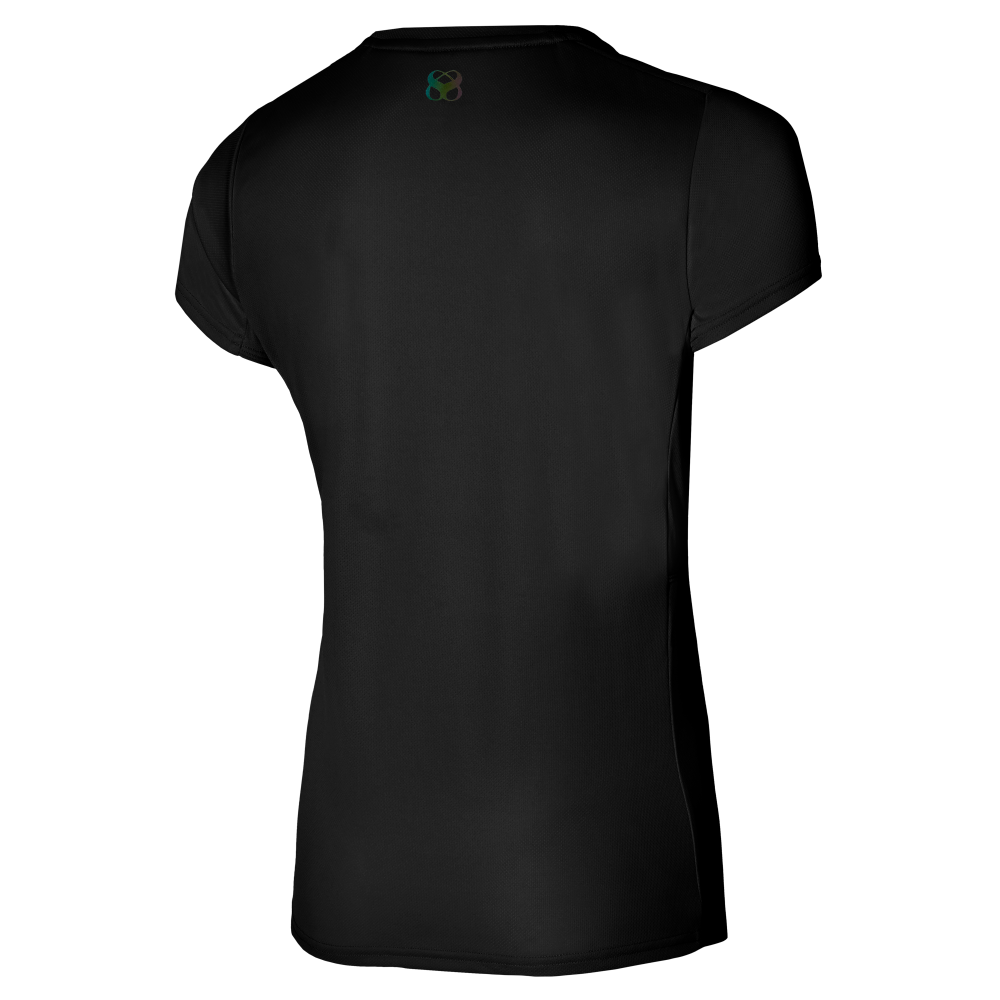 MIZUNO TWO LOOPS 88 TEE WOMEN Black