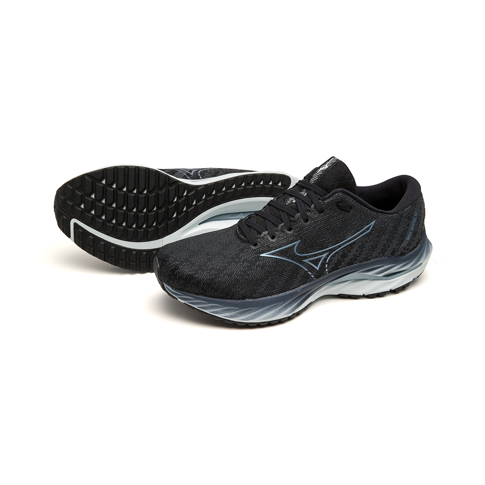 WAVE INSPIRE 19 2E WIDE MEN Black / Glacial Ridge / Illusion Blue