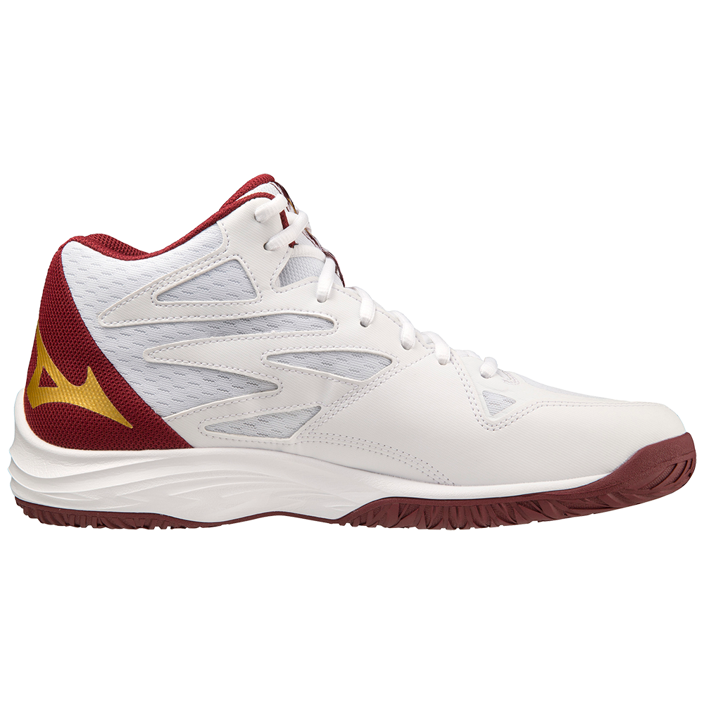 THUNDER BLADE Z MID UNISEX White / Cabernet / MP Gold