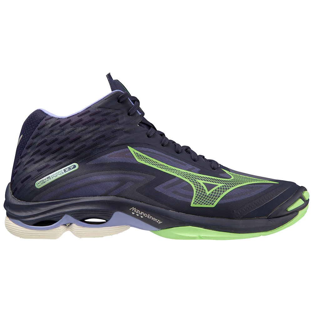 WAVE LIGHTNING Z7 MID UNISEX Evening Blue / Techno Green / Lolite