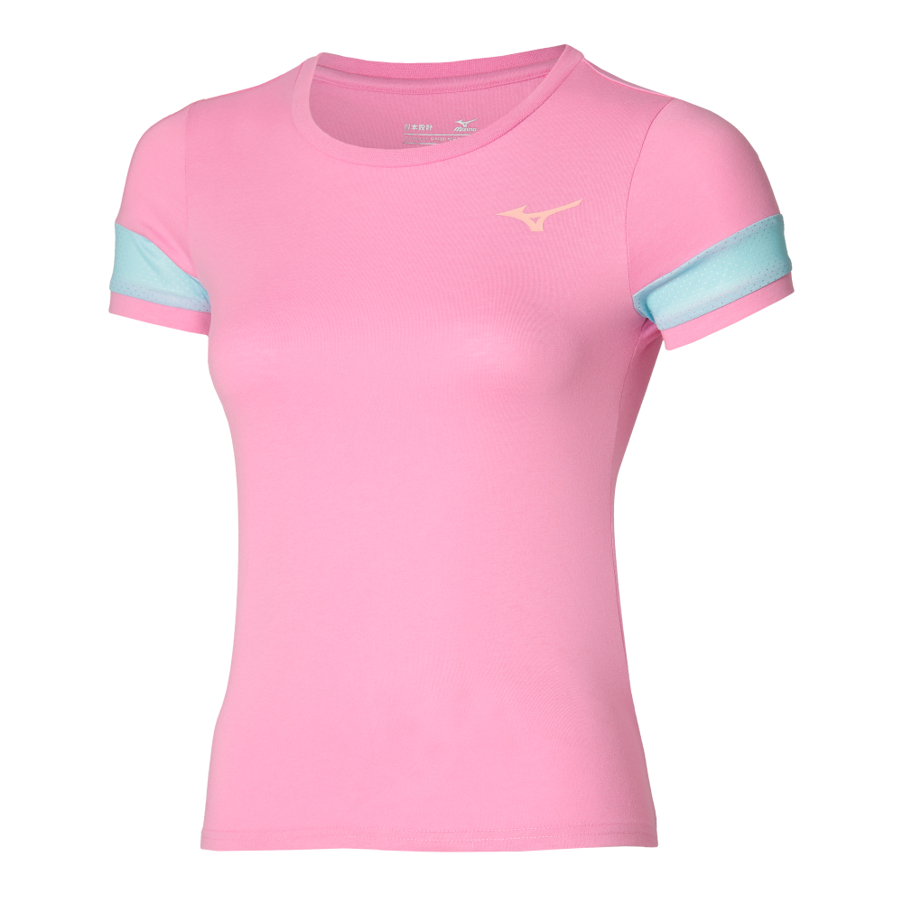 ATHLETICS MIZUNO TEE WOMEN Lilac Chiffon