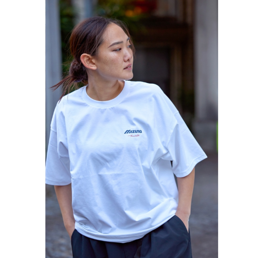 SHORT SLEEVE BACK GRAPHIC TEE UNISEX White