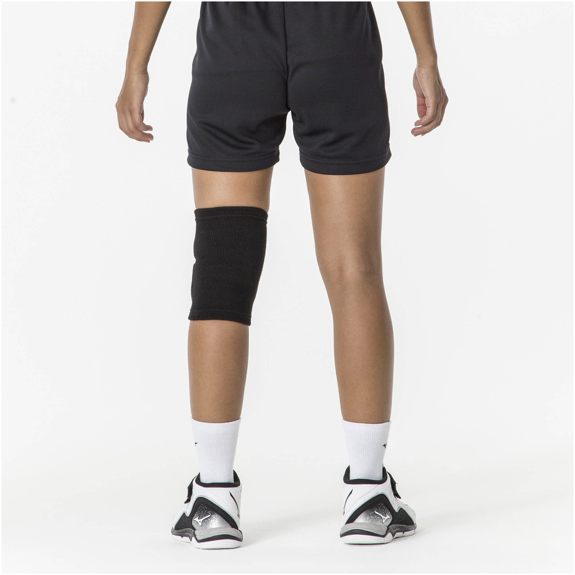 VOLLEYBALL KNEE PAD SUPPORTER WOMEN (1 PC) Black / White