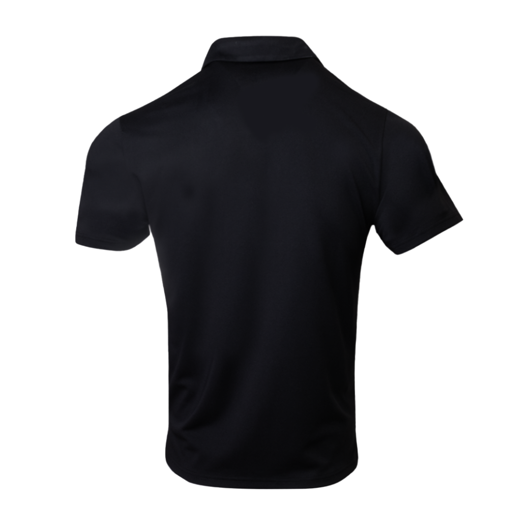 MIZUNO CHEST PRINT POLO MEN Black
