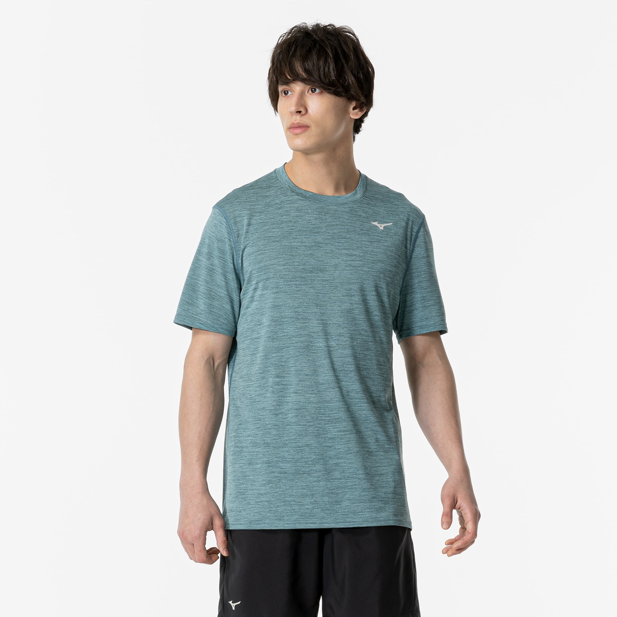 QUICK DRY TEE (AURORA) MEN Mineral Blue