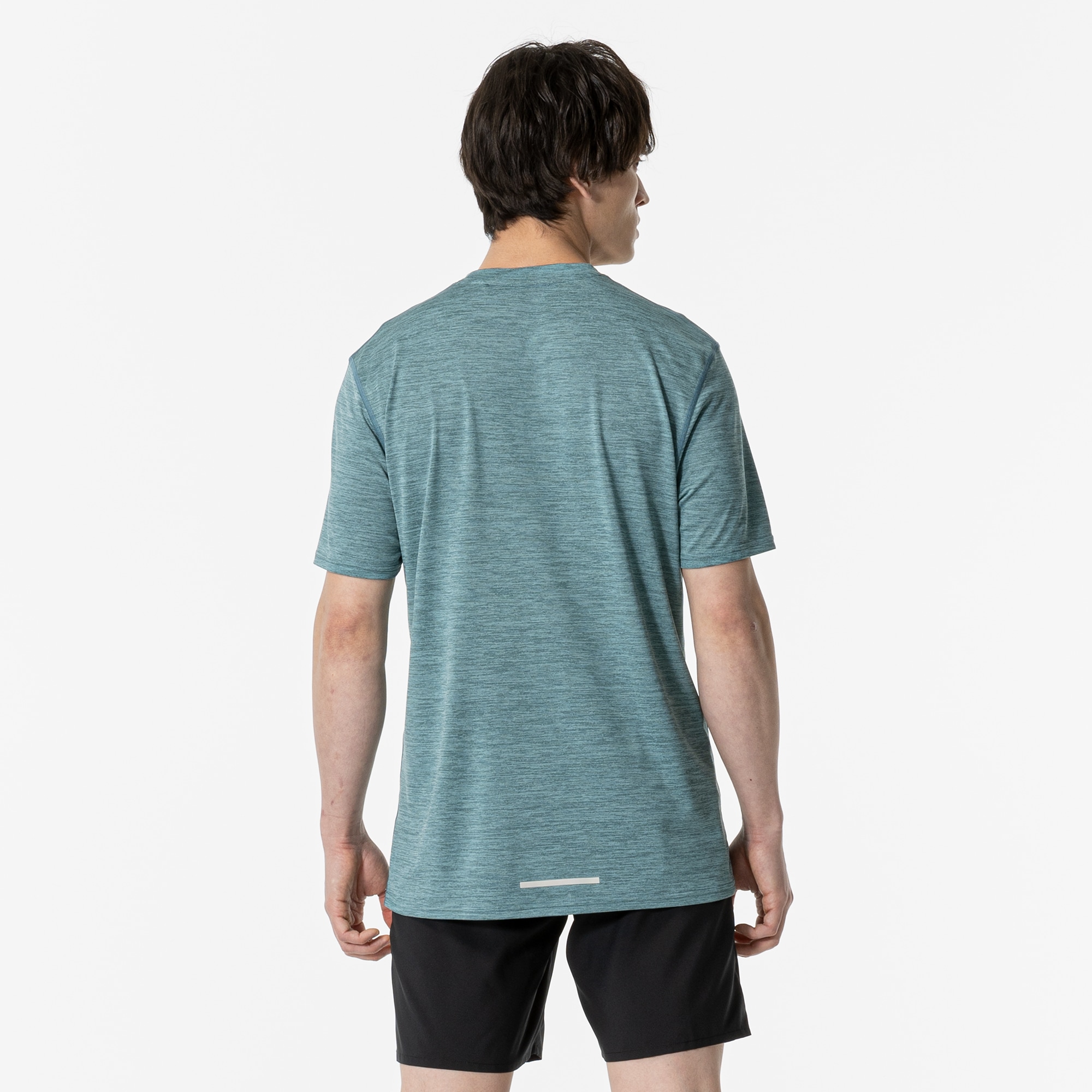 QUICK DRY TEE (AURORA) MEN Mineral Blue