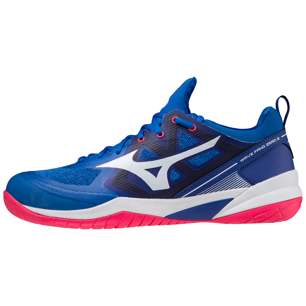 Details about   MIZUNO Badminton Shoes WAVE FANG ZERO 2 Red Gold Navy 71GA2190 US6 24cm 