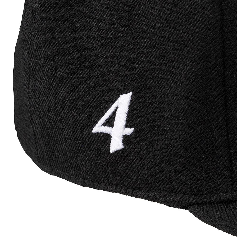 SR4 FLAT CAP UNISEX Black