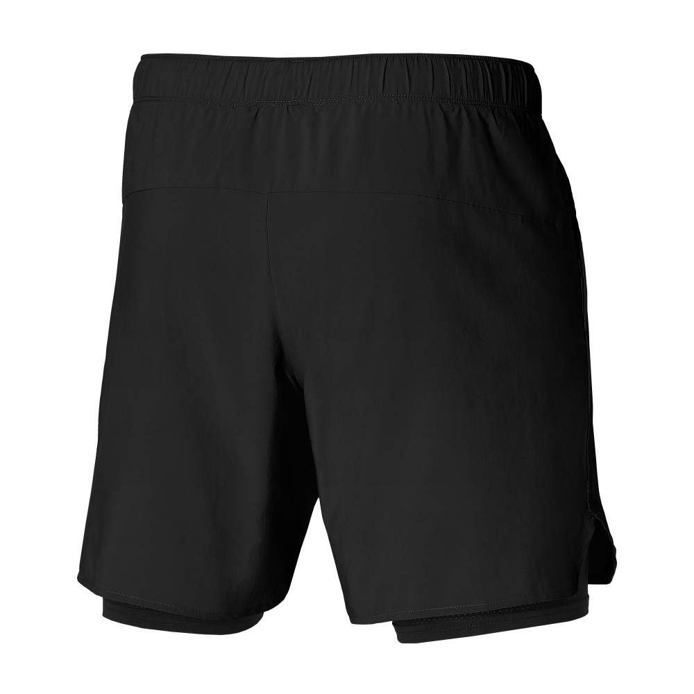 Mizuno running men's kyori 2-n-1 7.5 shorts clearance