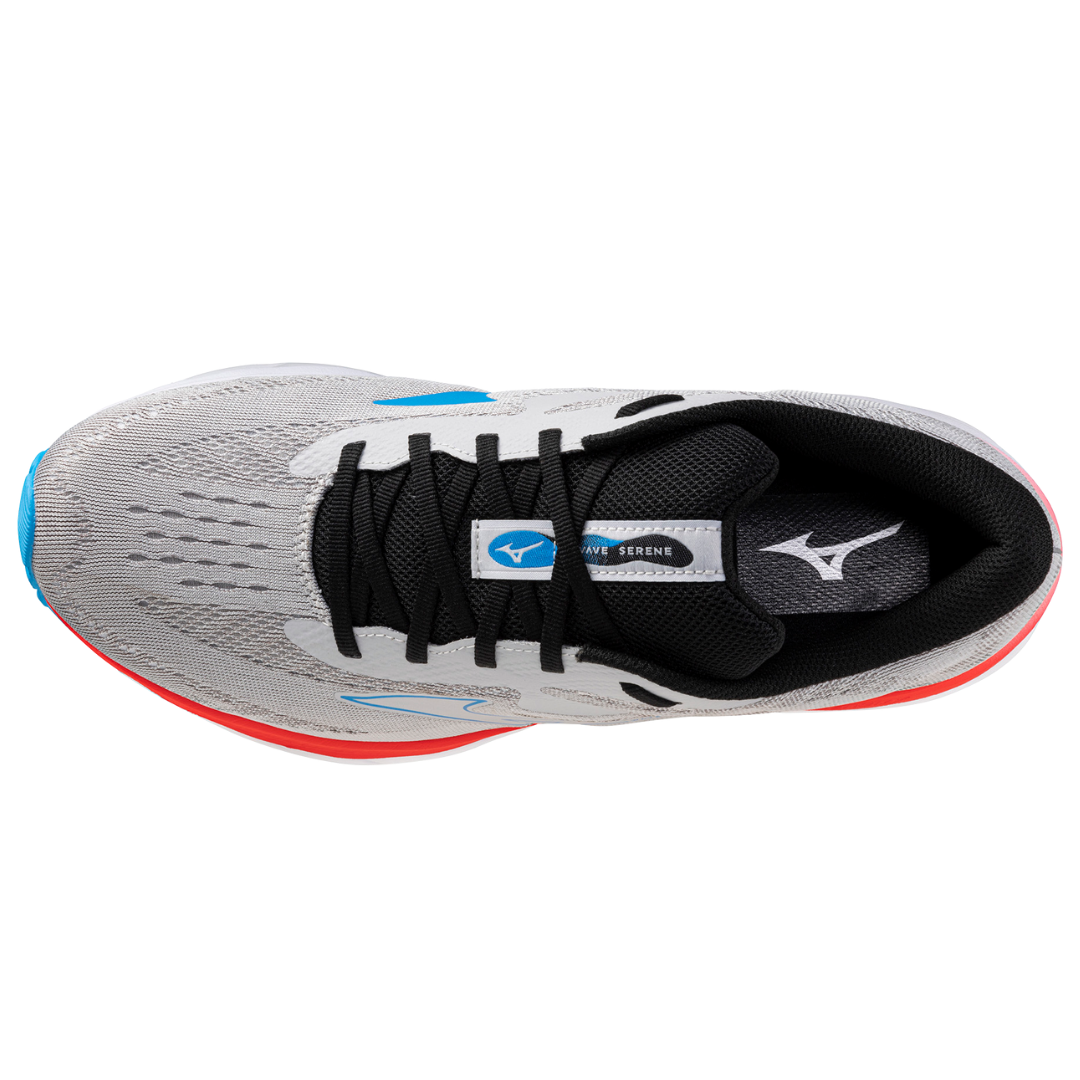 WAVE SERENE MEN Nimbus Cloud / Blue Pace / MIZUNO Ignition Red