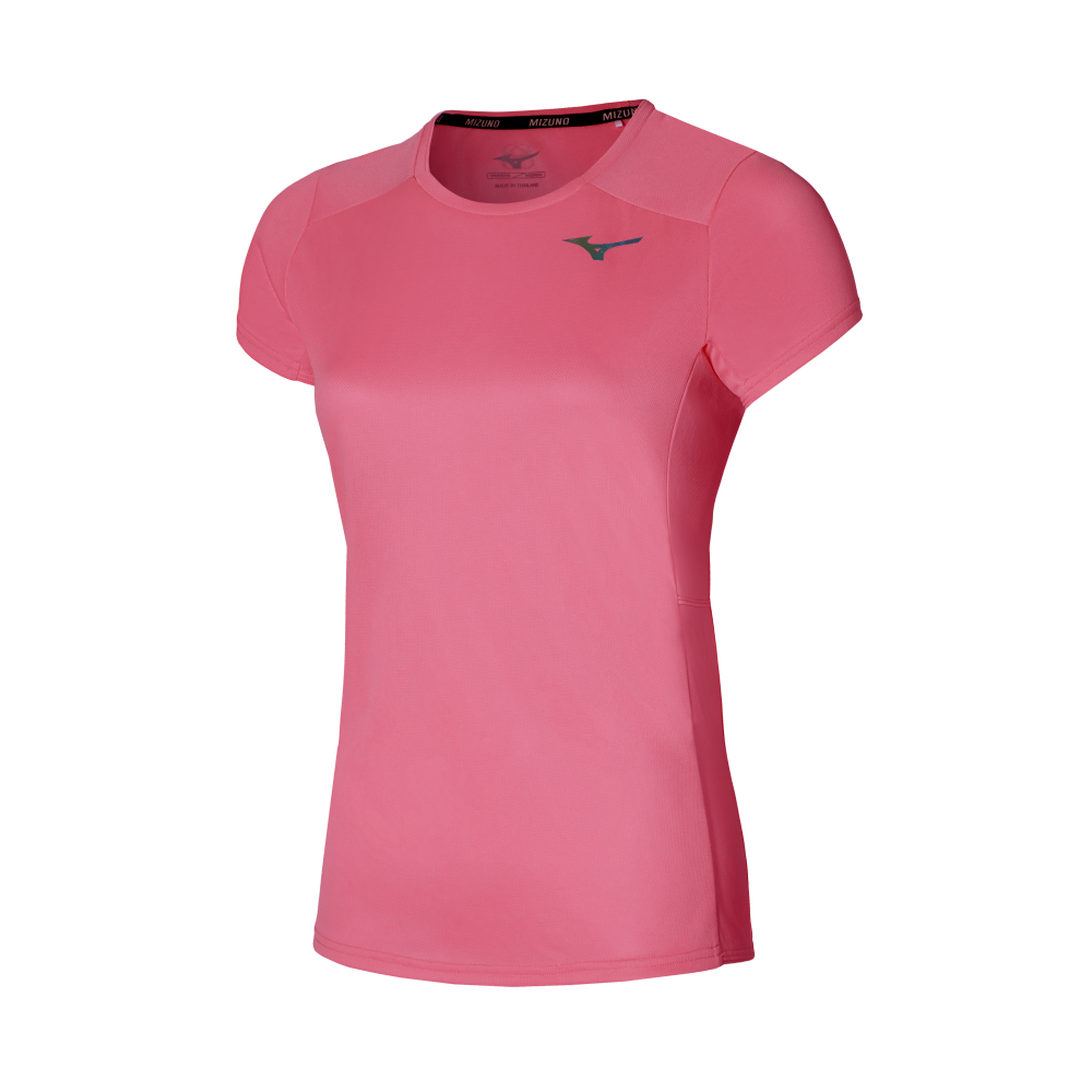 MIZUNO TWO LOOPS 88 TEE WOMEN Sunkissed Coral
