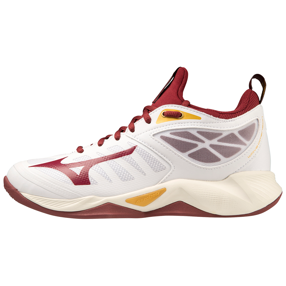 WAVE DIMENSION UNISEX White / Cabernet / MP Gold