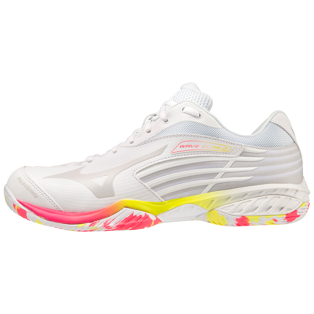 WAVE CLAW 2 UNISEX White / Lunar Rock / High-Vis Pink