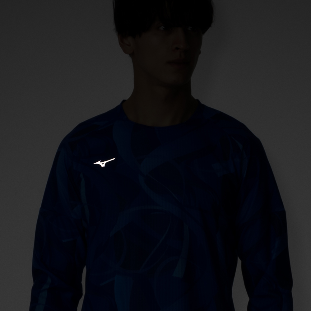 DRY AEROFLOW TEE (LONG SLEEVE) MEN Directoire Blue