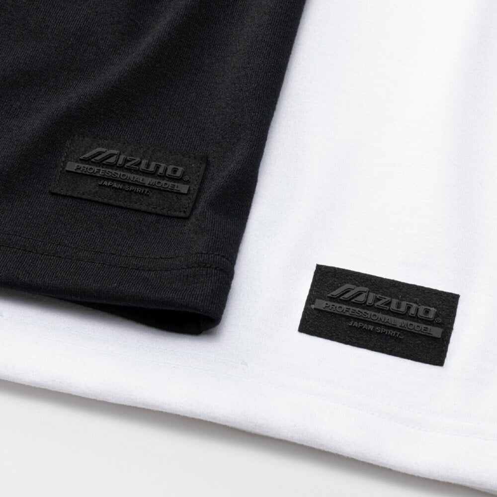 MORELIA 2 PIECES TEE SET UNISEX Black / White hi-res  I Mizuno Sport MORELIA 2 PIECES TEE SET UNISEX Black / White