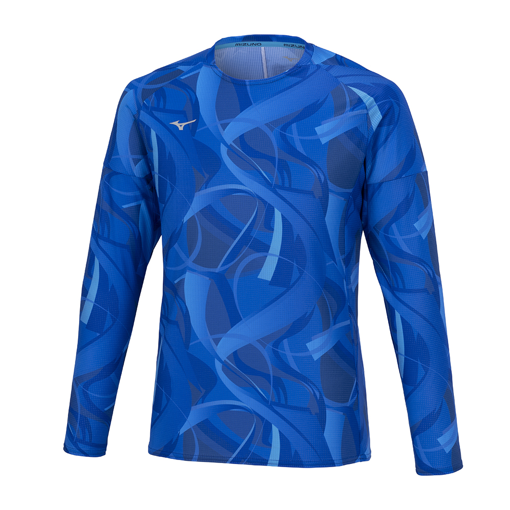 DRY AEROFLOW TEE (LONG SLEEVE) MEN Directoire Blue