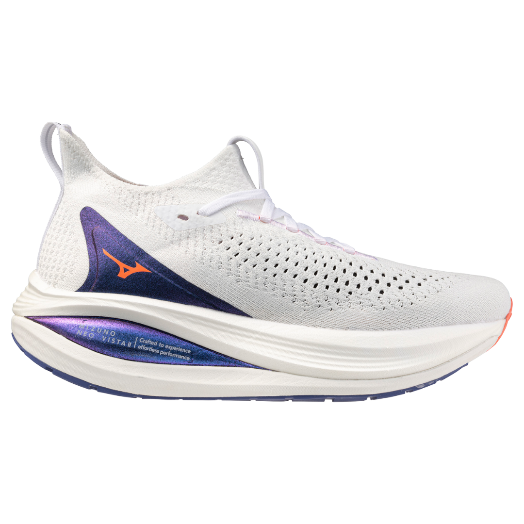MIZUNO NEO VISTA 2 WOMEN White / Striking Coral / Iris Bloom