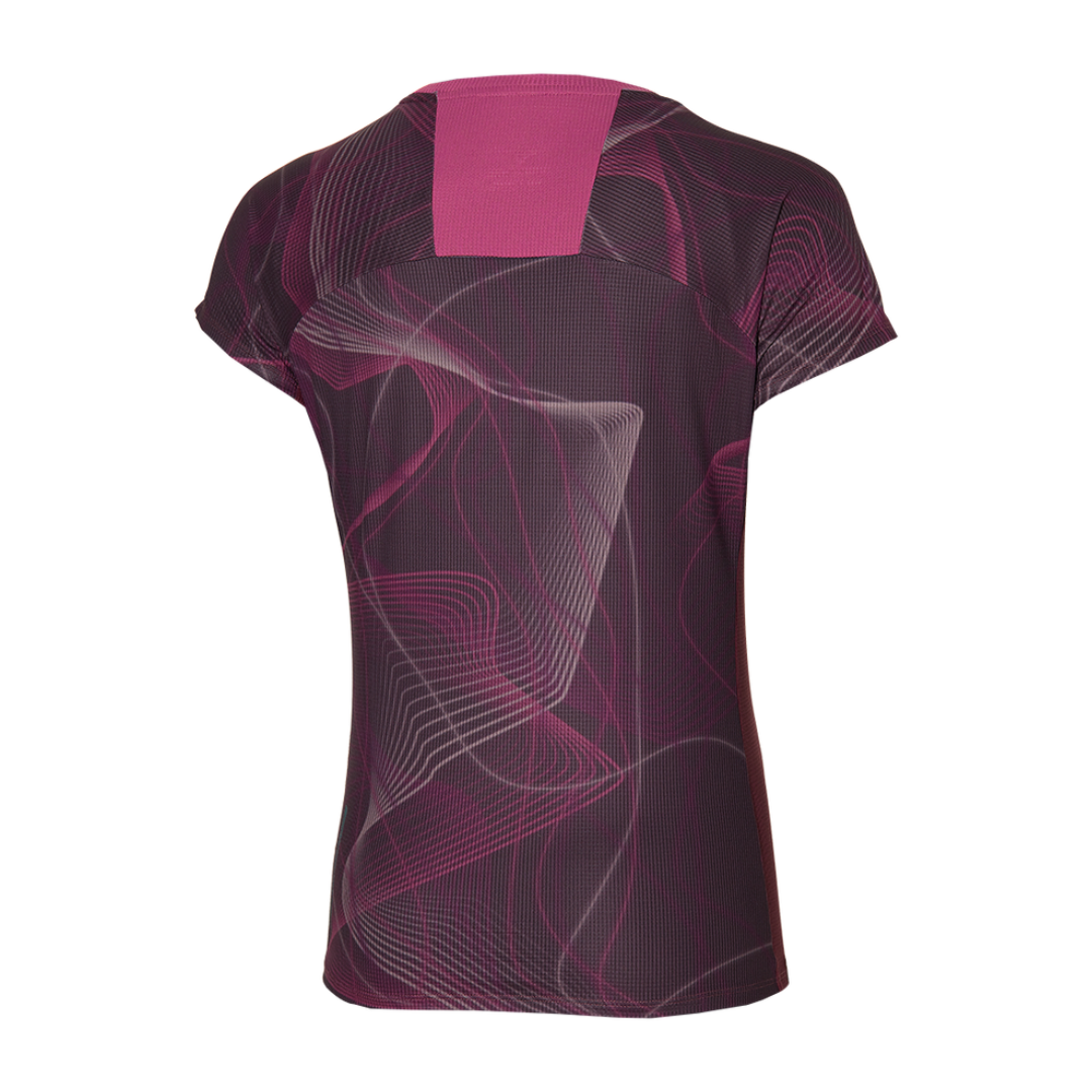 AERO TEE WOMEN Black / Purple
